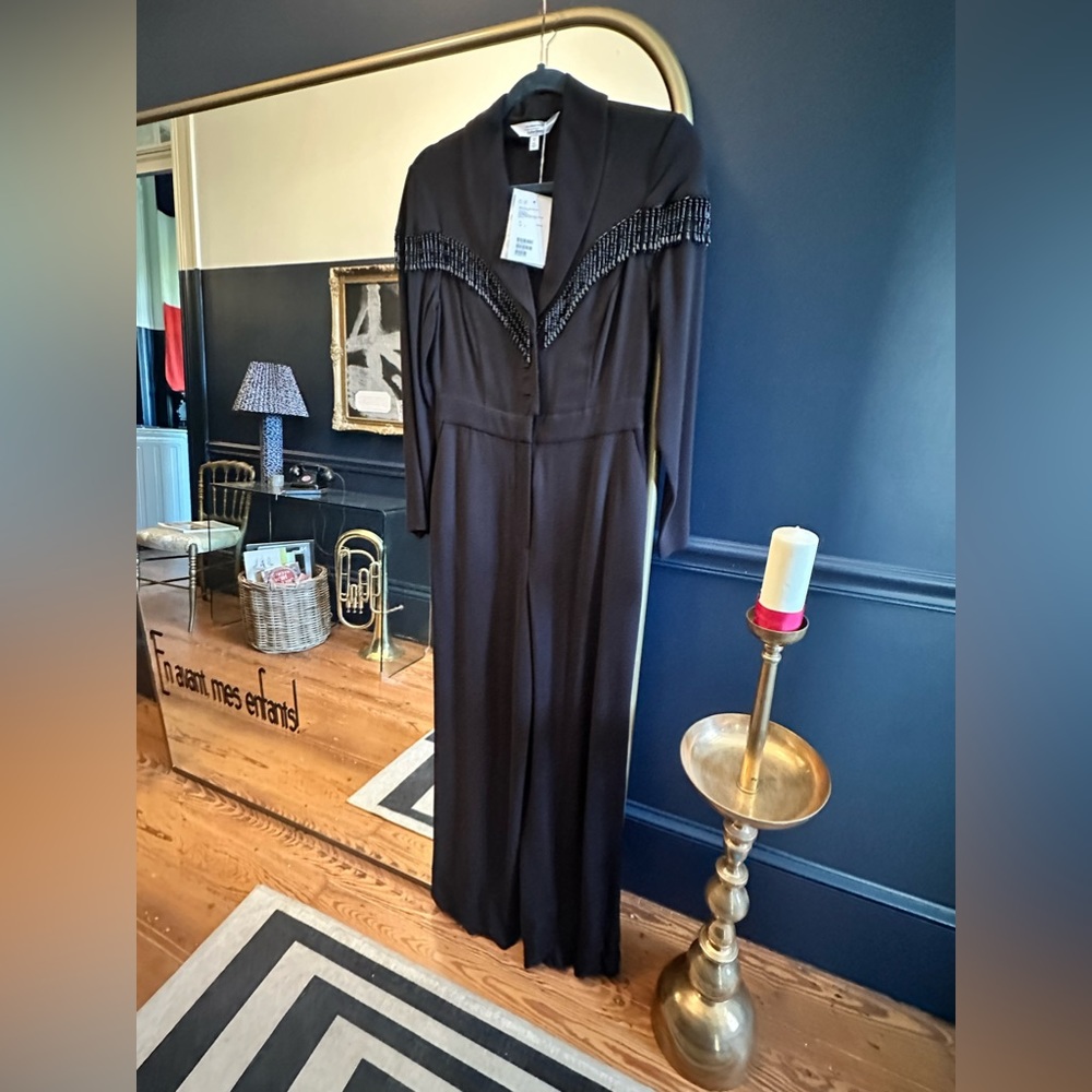 & Other Stories Jumpsuit Black BNWT 6
